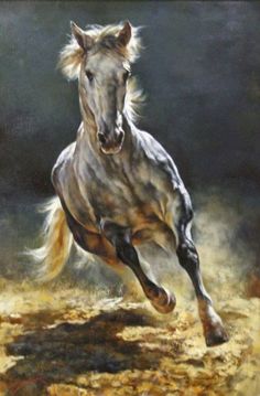 236x359 George Washington (3 January 2003 27 October 2007) Jokeyler - George Washington Painting Horse