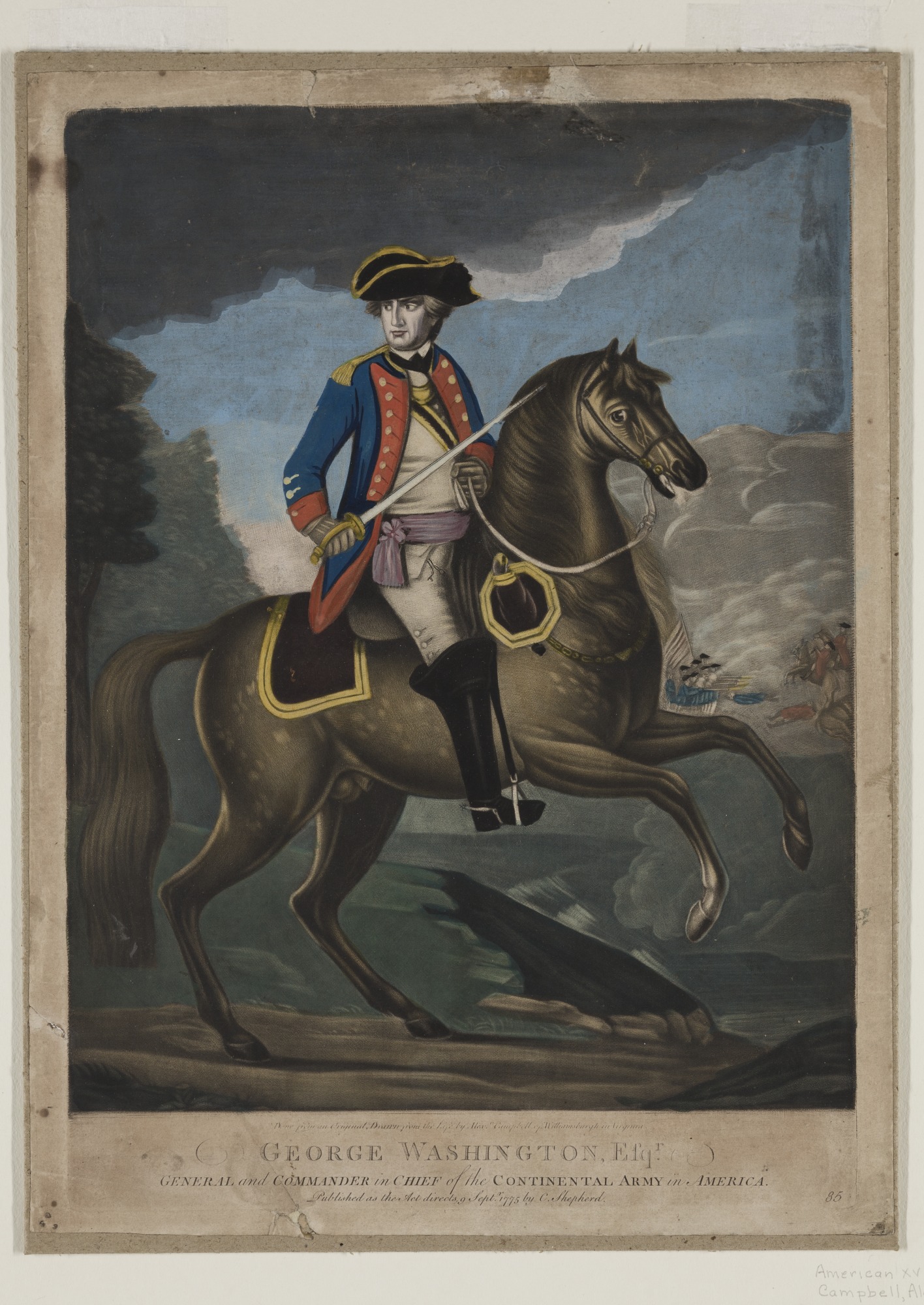 1416x2000 George Washington Detroit Institute Of Arts Museum - George Washington Painting Horse