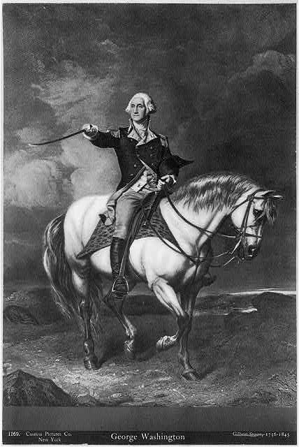 428x640 The Presidents' Horses - George Washington Painting Horse