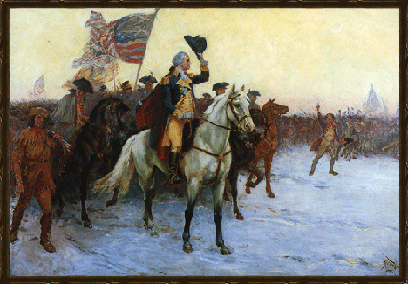 460x320 Washington Association George Washington - George Washington Painting Horse