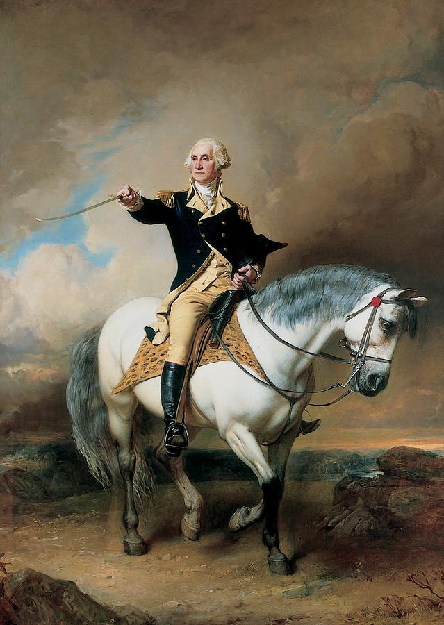 639x900 Blueskin (Horse) - George Washington Painting Horse