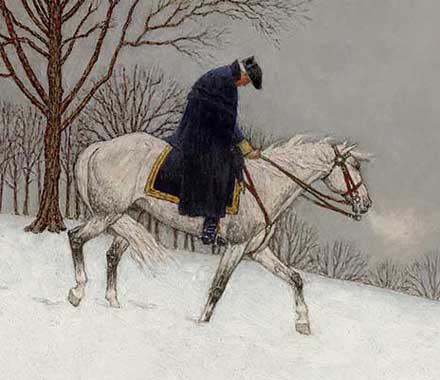 440x380 Creative Fine Art Home Of Arnold Friberg Art Work - George Washington Prayer At Valley Forge Painting