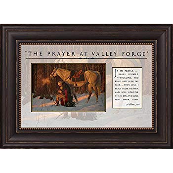 350x350 The Prayer - George Washington Prayer At Valley Forge Painting