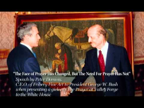 480x360 Arnold Friberg On The Prayer At Valley Forge - George Washington Prayer At Valley Forge Painting