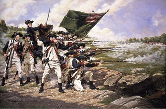 335x220 George Washington Revolutionary War - George Washington Revolutionary War Painting