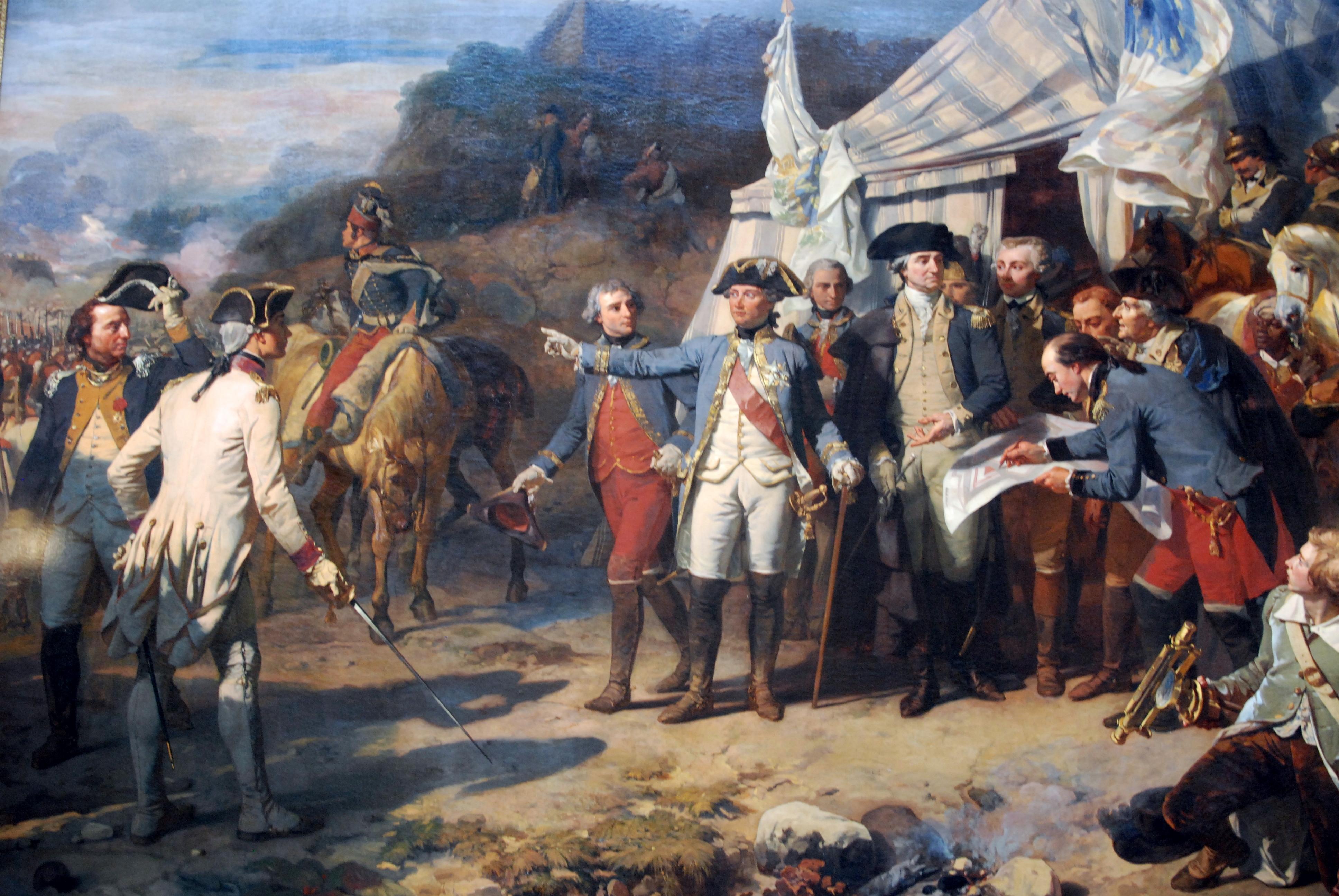 3872x2592 George Washington Colluded With French During - George Washington Revolutionary War Painting