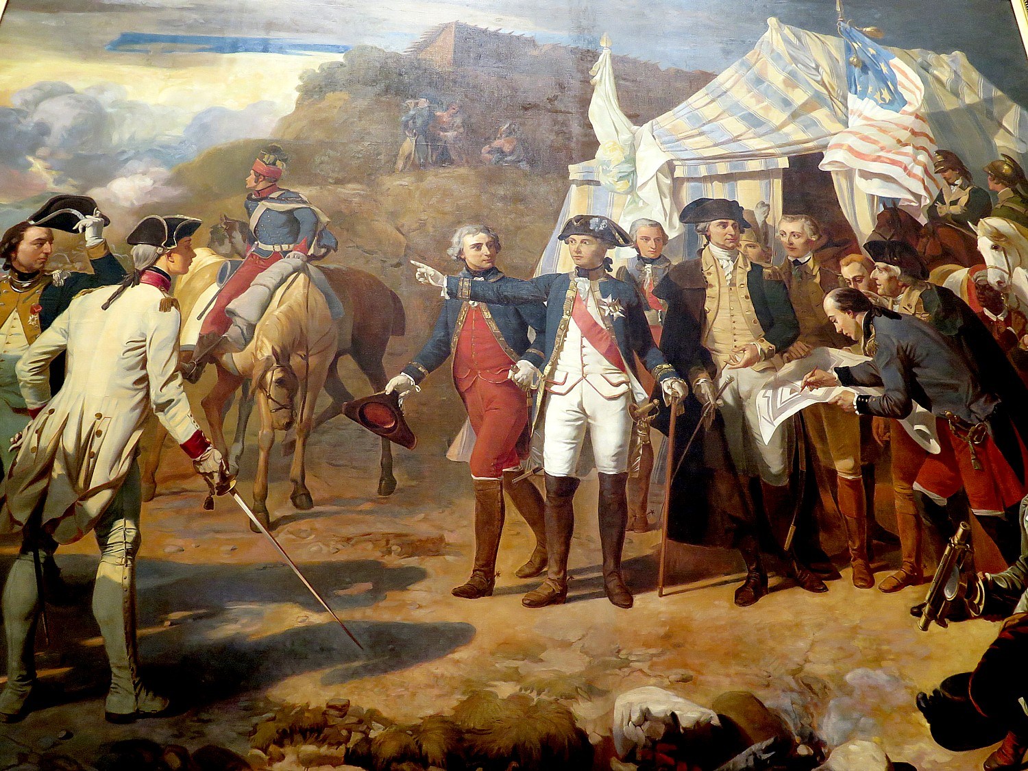 1500x1125 Philadelphia's New Museum Immerses You Into Drama Of America'S - George Washington Revolutionary War Painting