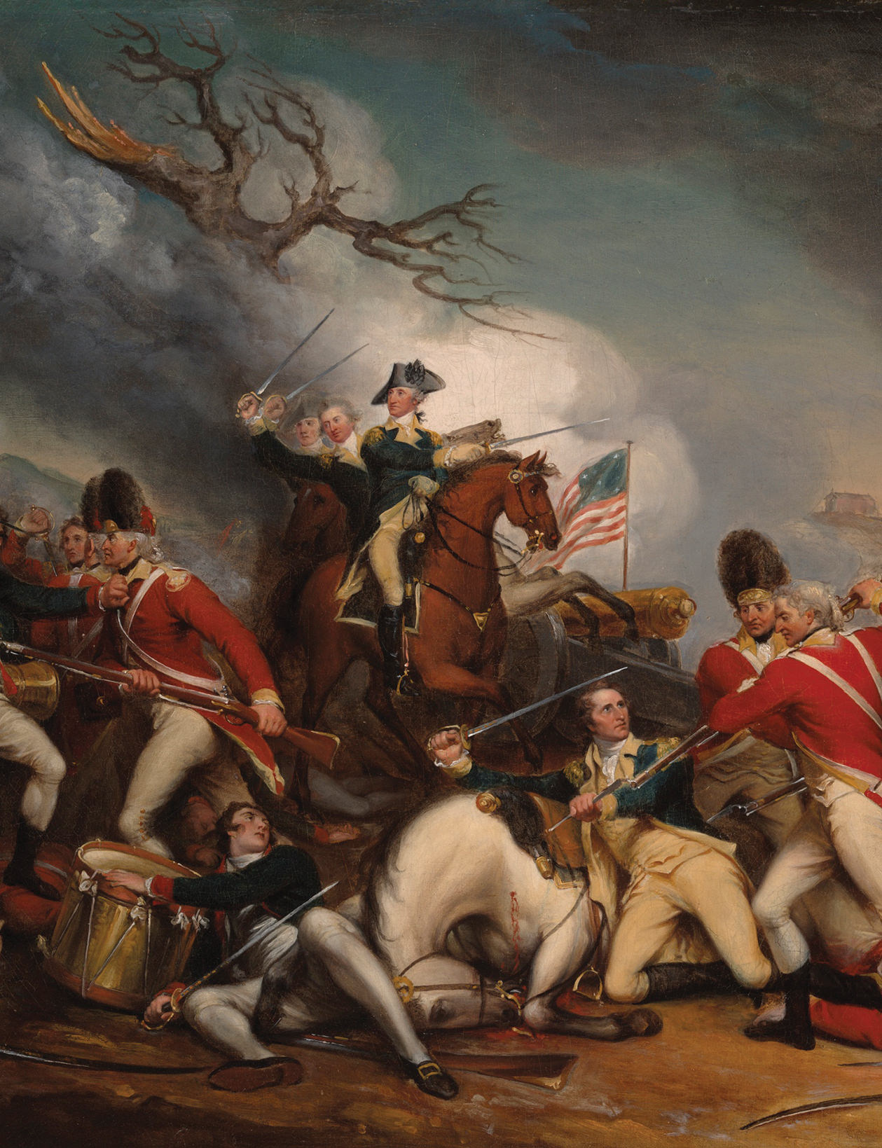 Washington Revolutionary War Painting at