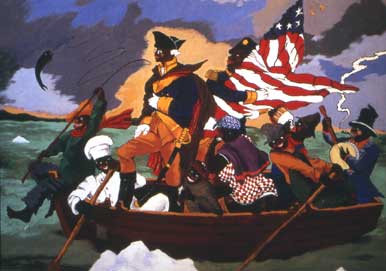 386x271 Americana The Journal Of American Popular Culture (1900 To Present) - George Washington River Crossing Painting