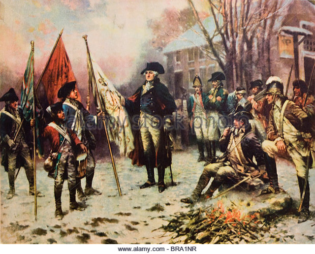 640x516 George Washington At Valley Forge Stock Photos George Washington - George Washington Valley Forge Painting