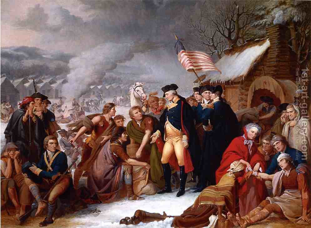 994x730 George Washington - George Washington Valley Forge Painting