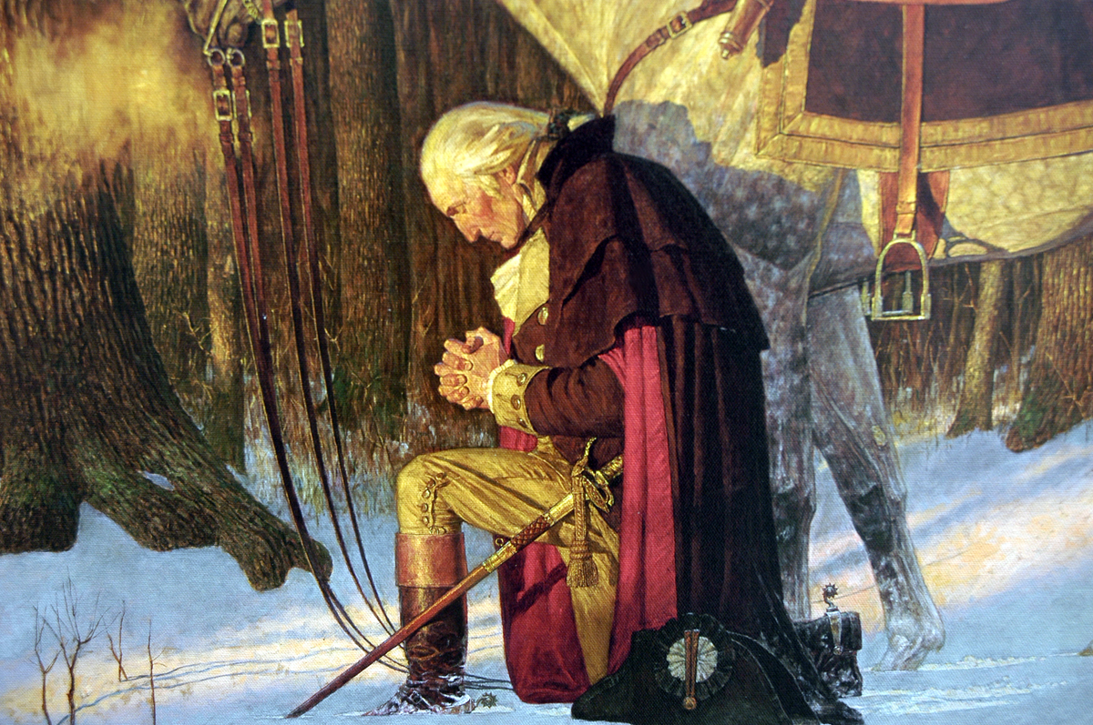 1200x797 Paintings Of George Washington Praying - George Washington Valley Forge Painting