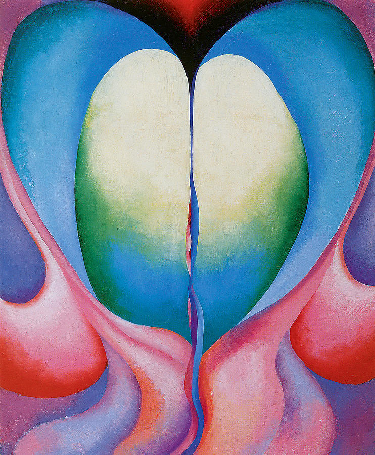 742x900 Series 1 No 8 Painting By Georgia O'Keeffe - Georgia O Keeffe Painting