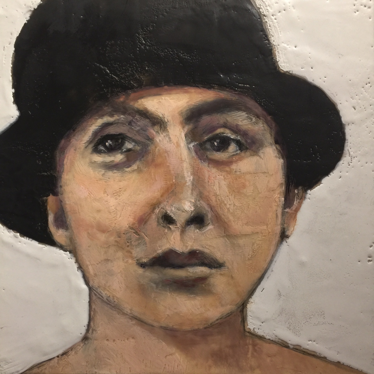 1280x1280 Georgia O'Keeffe - Georgia Okeeffe Self Portrait Painting