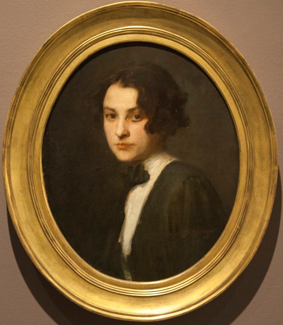 990x1135 Portrait Of Georgia O'Keeffe By Eugene Edward Speicher - Georgia Okeeffe Self Portrait Painting