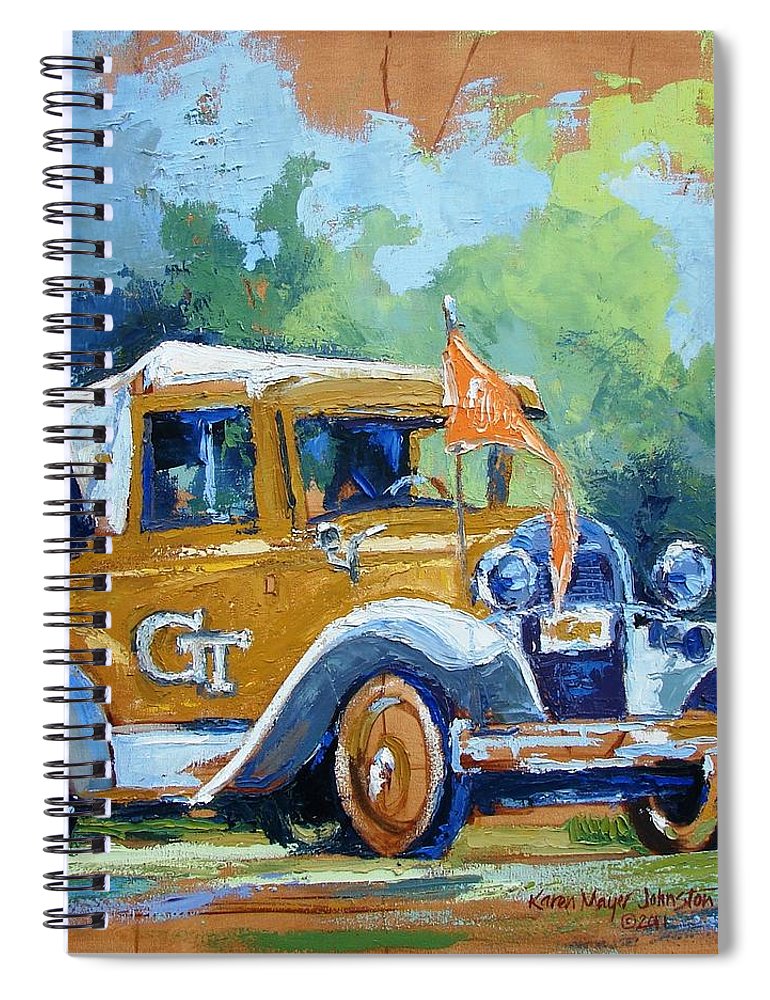 770x1000 Ga Tech Ramblin' Wreck - Georgia Tech Painting