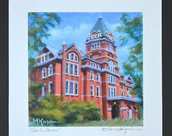 340x270 Georgia Tech Print - Georgia Tech Painting