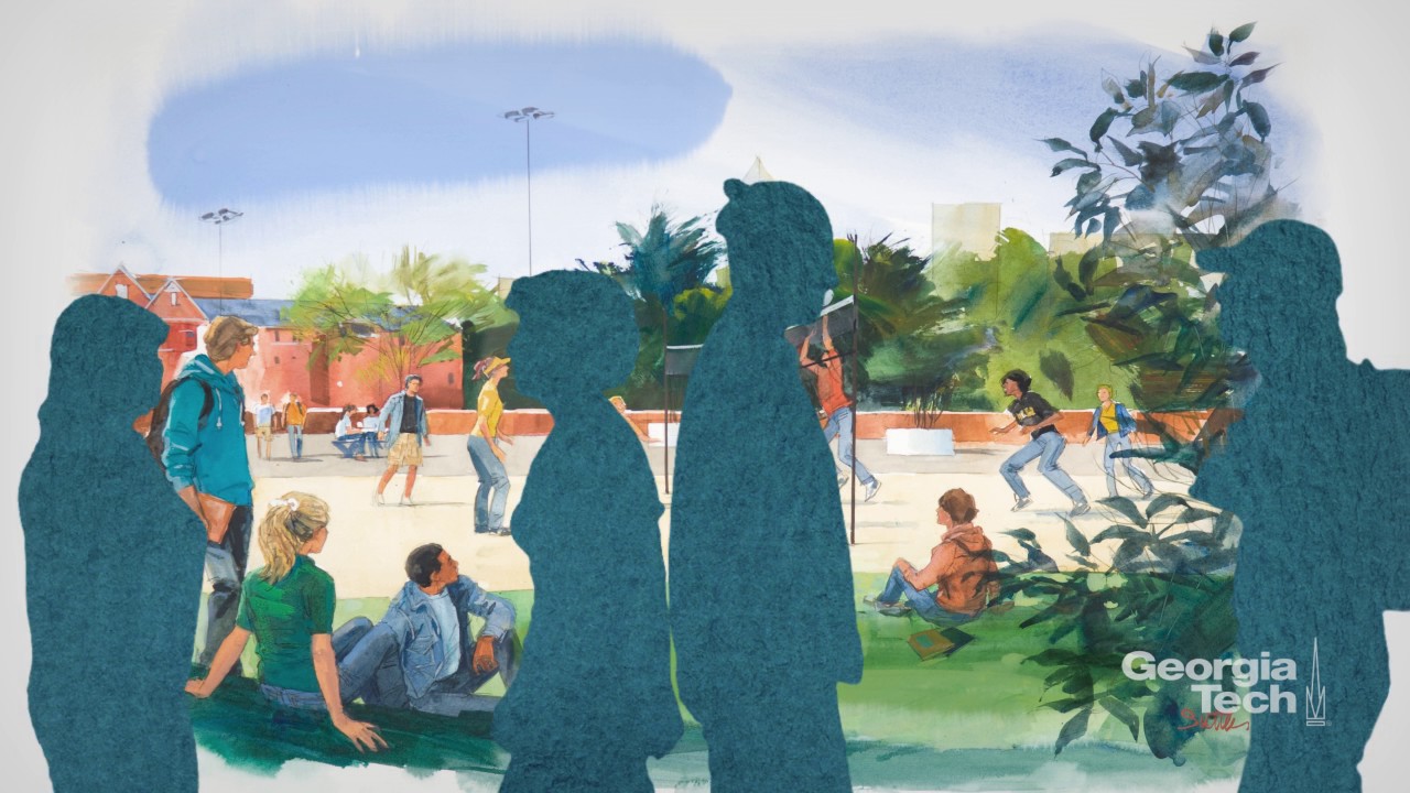 1280x720 Collegiate Recovery Program - Georgia Tech Painting