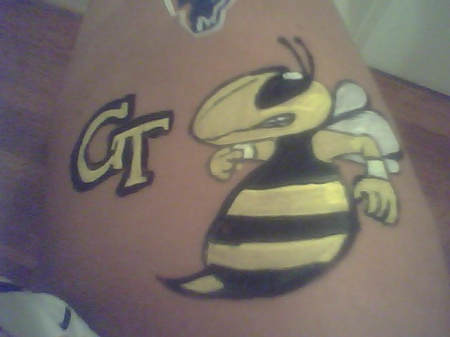 640x480 Fancy's Face Amp Body Art One Of The Best Atlanta Face Painters - Georgia Tech Painting