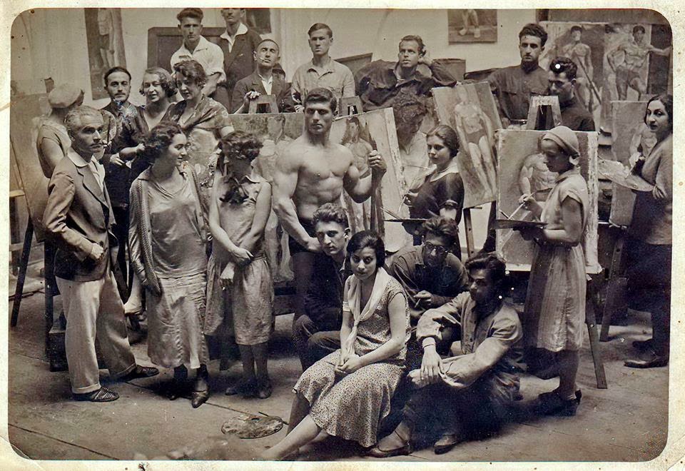 960x660 Painting From A Life Model - Georgian Painting