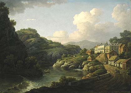 420x298 Buxton Museum Acquires Painting Depicting Georgian Matlock - Georgian Painting