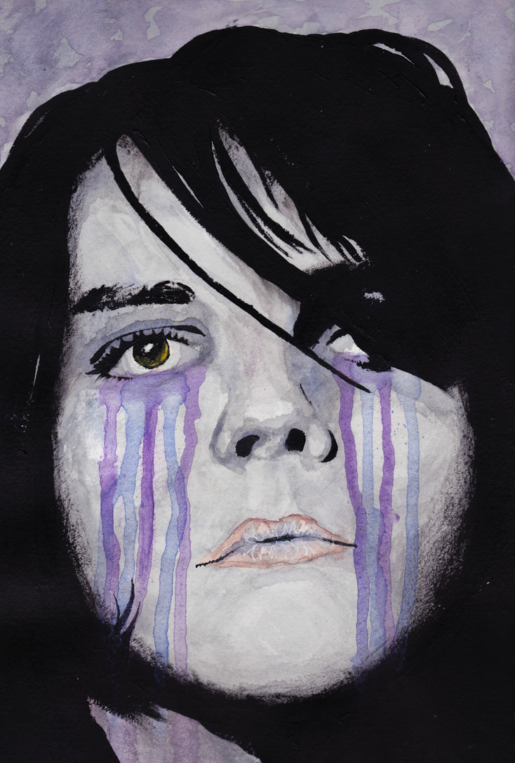 734x1087 Gerard Way By Speedo28 - Gerard Way Painting