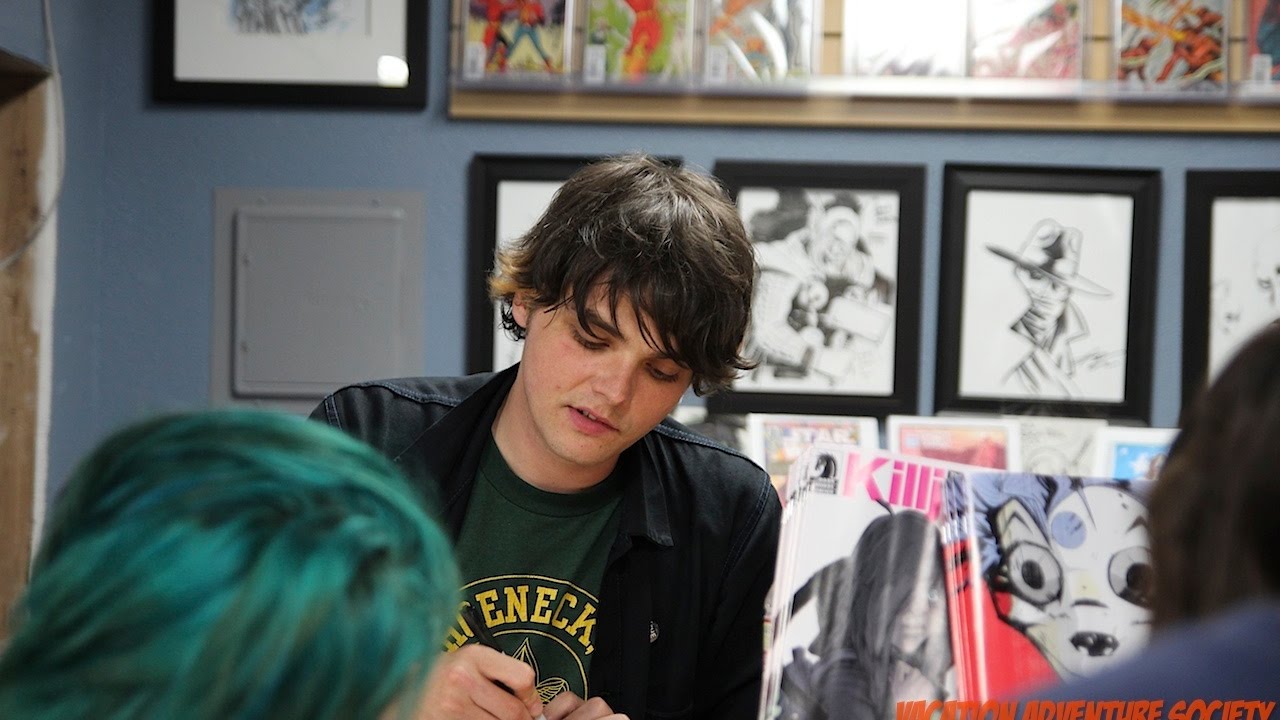 1280x720 Gerard Way's Painting - Gerard Way Painting