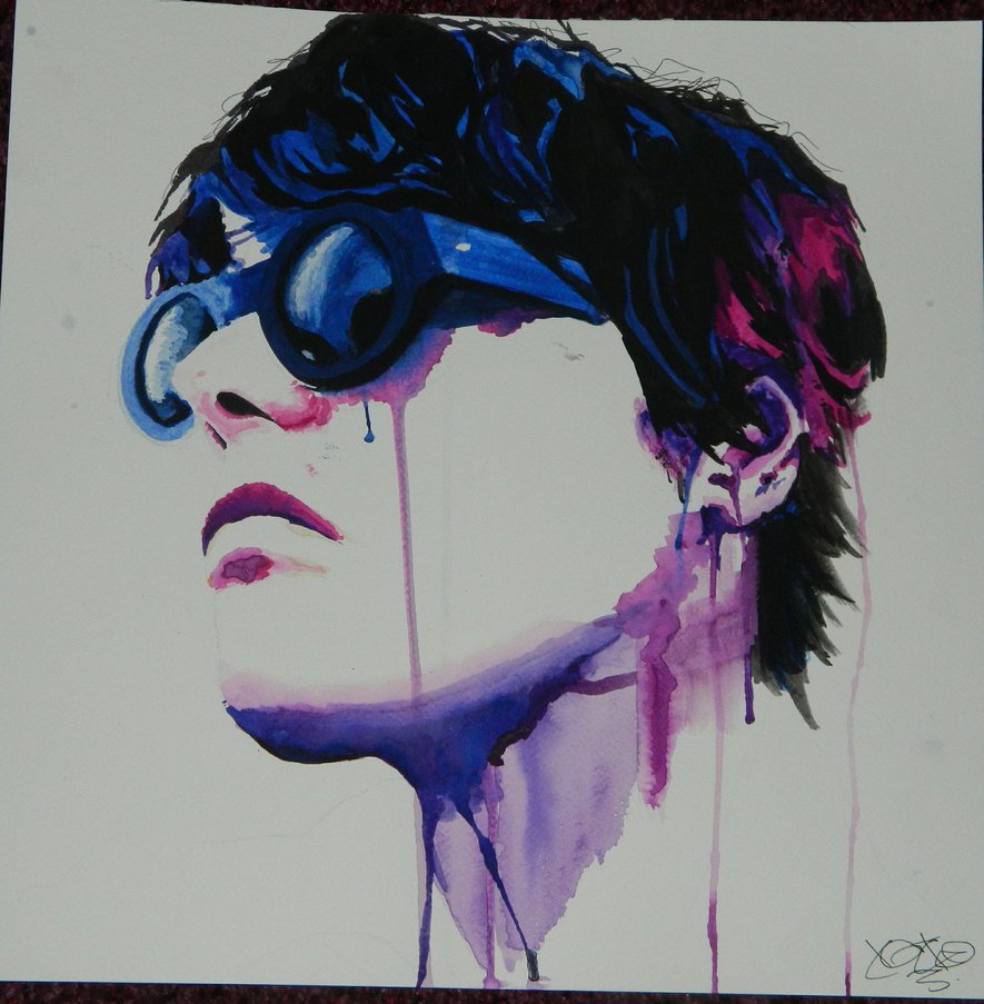 885x903 Gerard Way - Gerard Way Painting