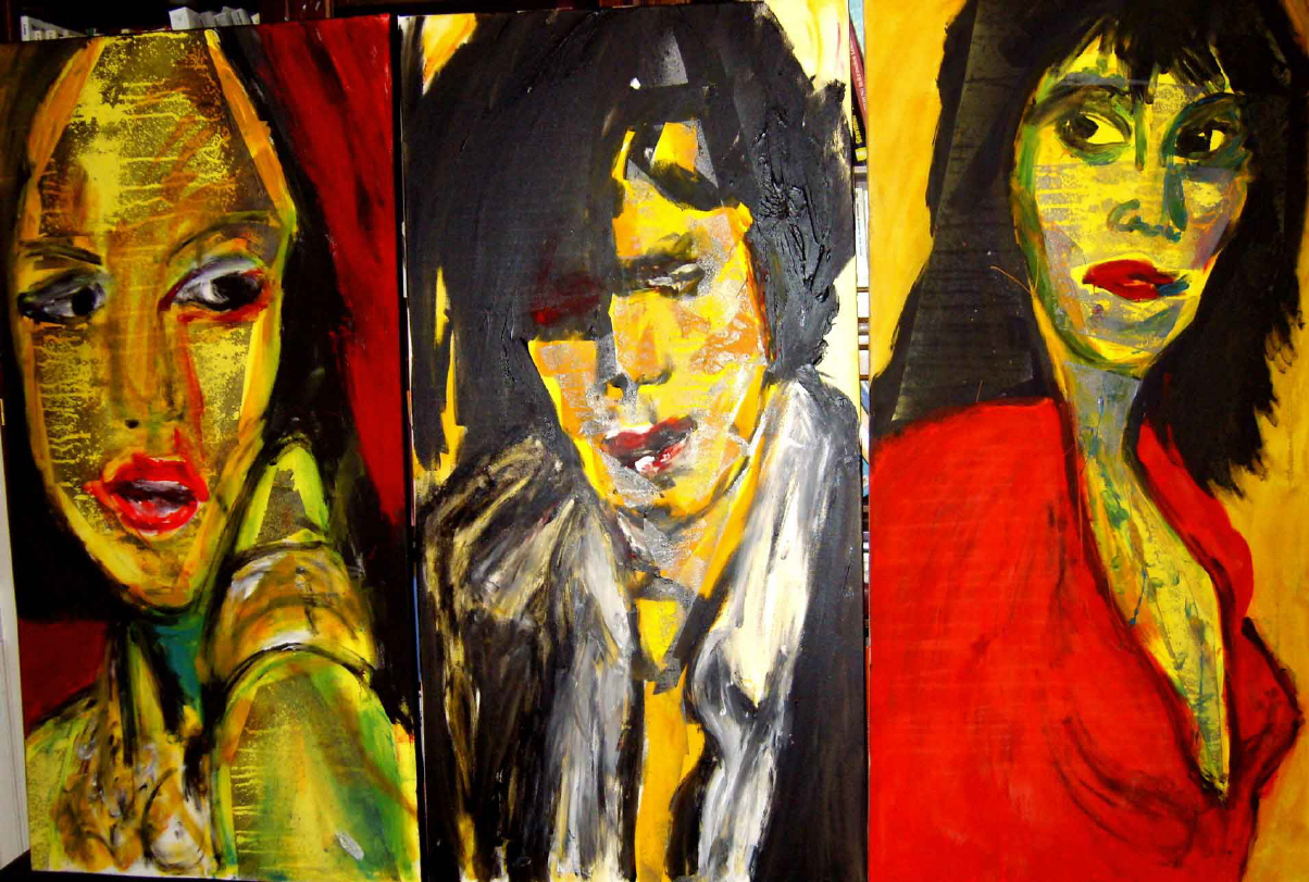 1204x811 Expressionistic Faces Keller's Blog Site - German Expressionist Painting