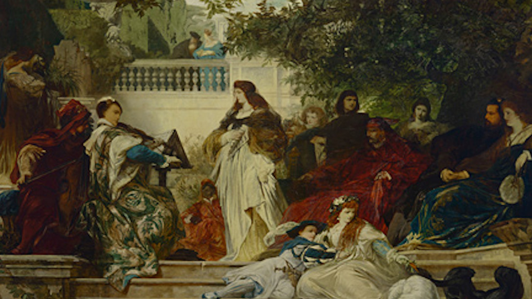 1090x613 19th Century German And Austrian Paintings Wall Street - German Painting