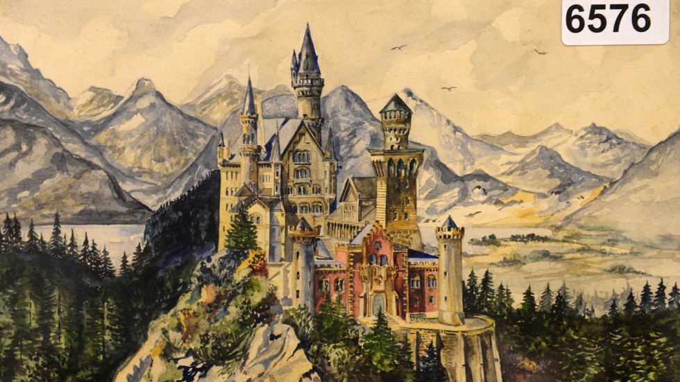 980x551 Chinese Art Collector Snaps Up Painting By Adolf Hitler - German Painting