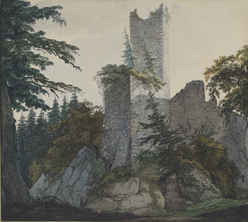 490x439 A Dialogue With Nature Romantic Landscapes From Britain - German Romantic Painting