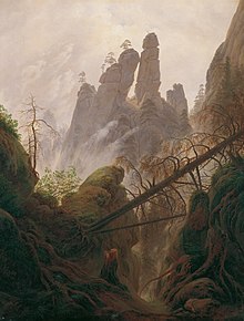 220x290 Caspar David Friedrich - German Romantic Painting