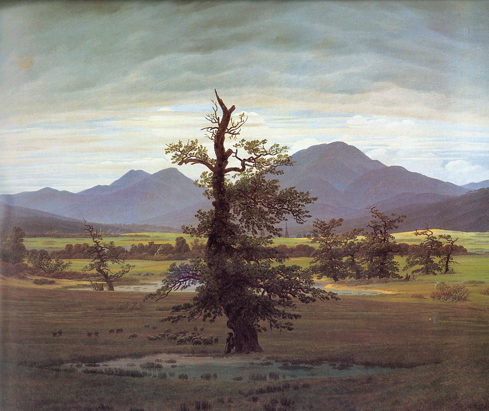 1000x842 Caspar David Friedrich Germany Romanticism Landscape Painter - German Romantic Painting