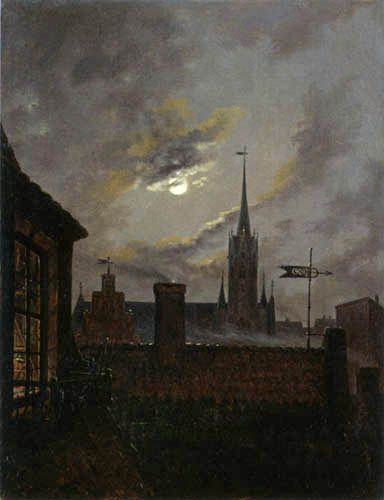 384x500 Carl Gustav Carus [German Romantic Painter, 1789 1869 - German Romantic Painting