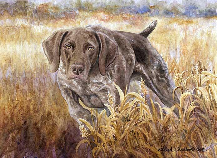 German Shorthaired Pointer Painting at Explore