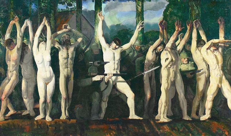 800x471 The War Series By George Bellows My Daily Art Display - German Soldier Painting