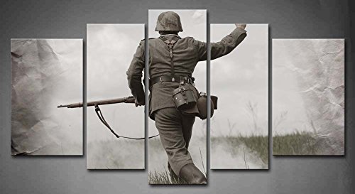 500x273 First Wall - German Soldier Painting