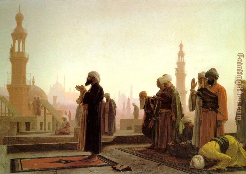 800x567 Jean Leon Gerome Prayer In Cairo Painting Anysize 50% Off - Gerome Painting