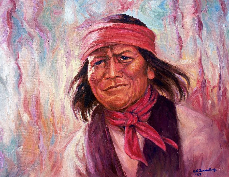 Geronimo Painting By. 