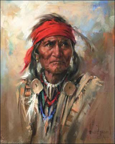 376x470 Geronimo By Harley Brown On Artnet - Geronimo Painting