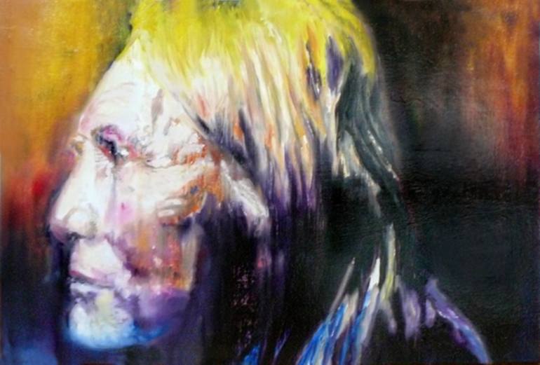 770x521 Saatchi Art Geronimo Painting By Marc Carniel - Geronimo Painting