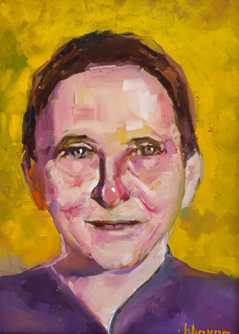 770x1077 Saatchi Art Gertrude Stein Shorn - Gertrude Stein Painting
