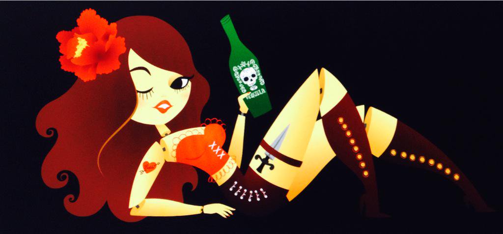 1024x476 Jorge R. Gutierrez On Twitter Sandra's Velvet Painting Design - Get R Done Painting