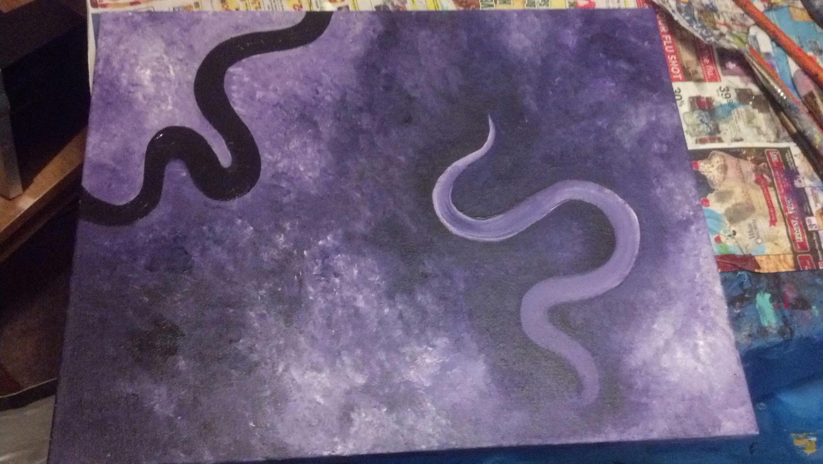 1600x902 Creative Insomnia Monochromatic Painting - Get R Done Painting