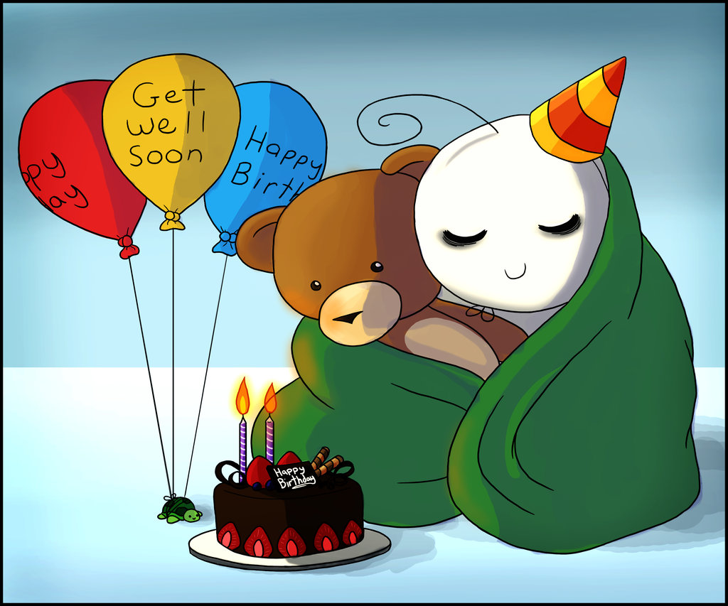 1024x853 Get Well Soon Cry By Seikoloveycakes - Get Well Soon Painting