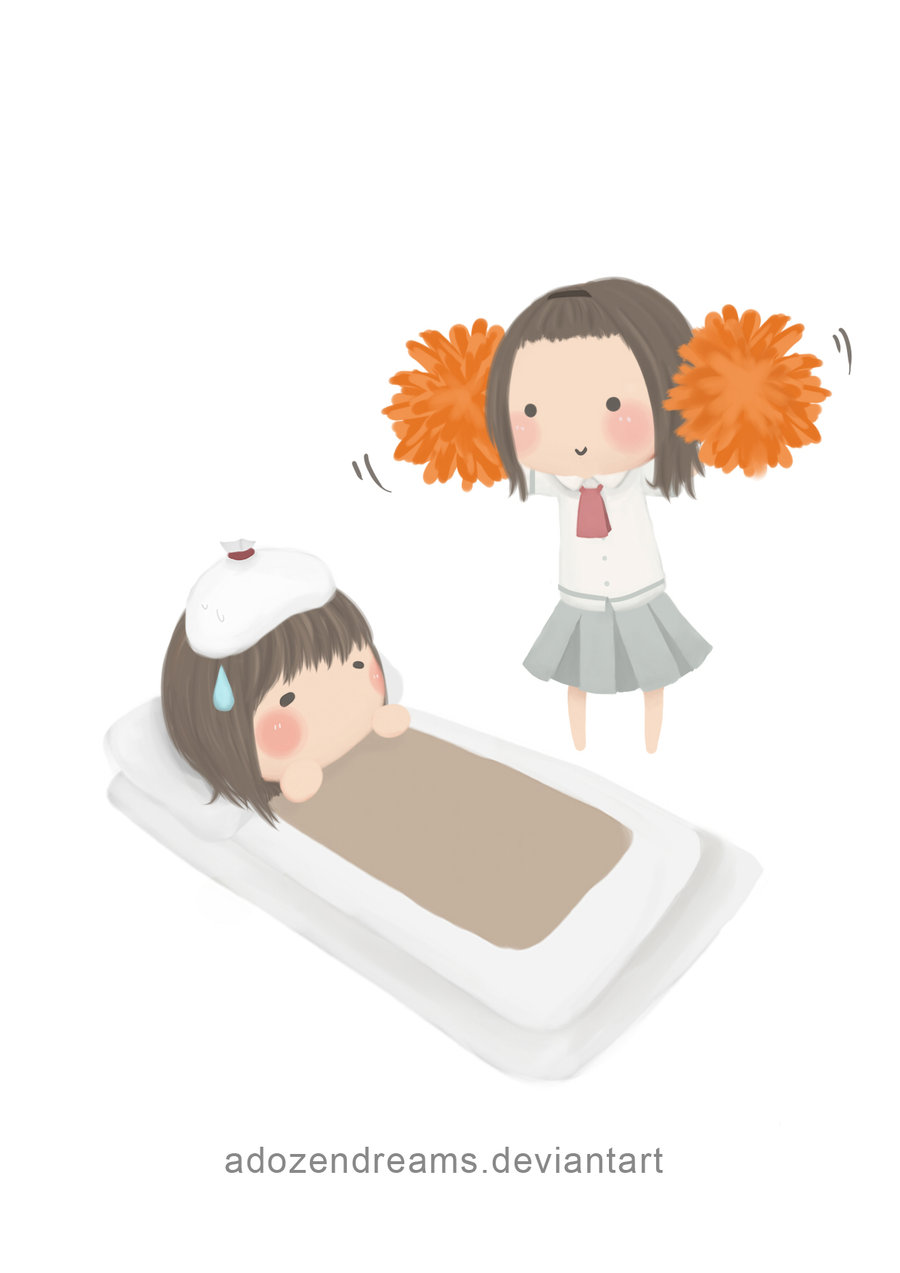 900x1273 Get Well Soon By Adozendreams - Get Well Soon Painting