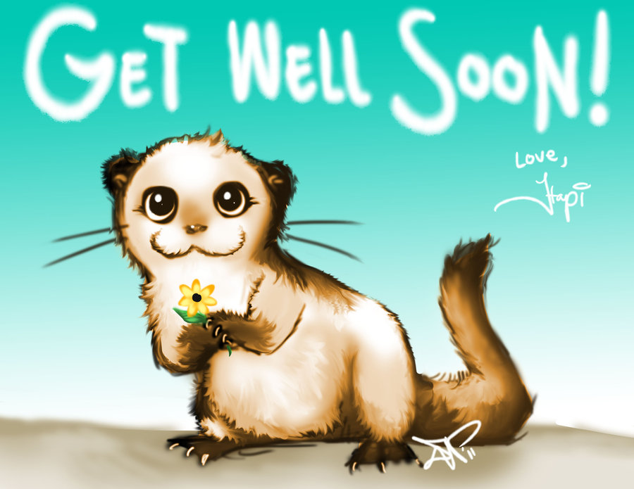 900x695 Get Well Soon. By Hapi Chu - Get Well Soon Painting