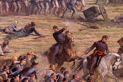 400x267 Cyclorama Painting - Gettysburg Painting