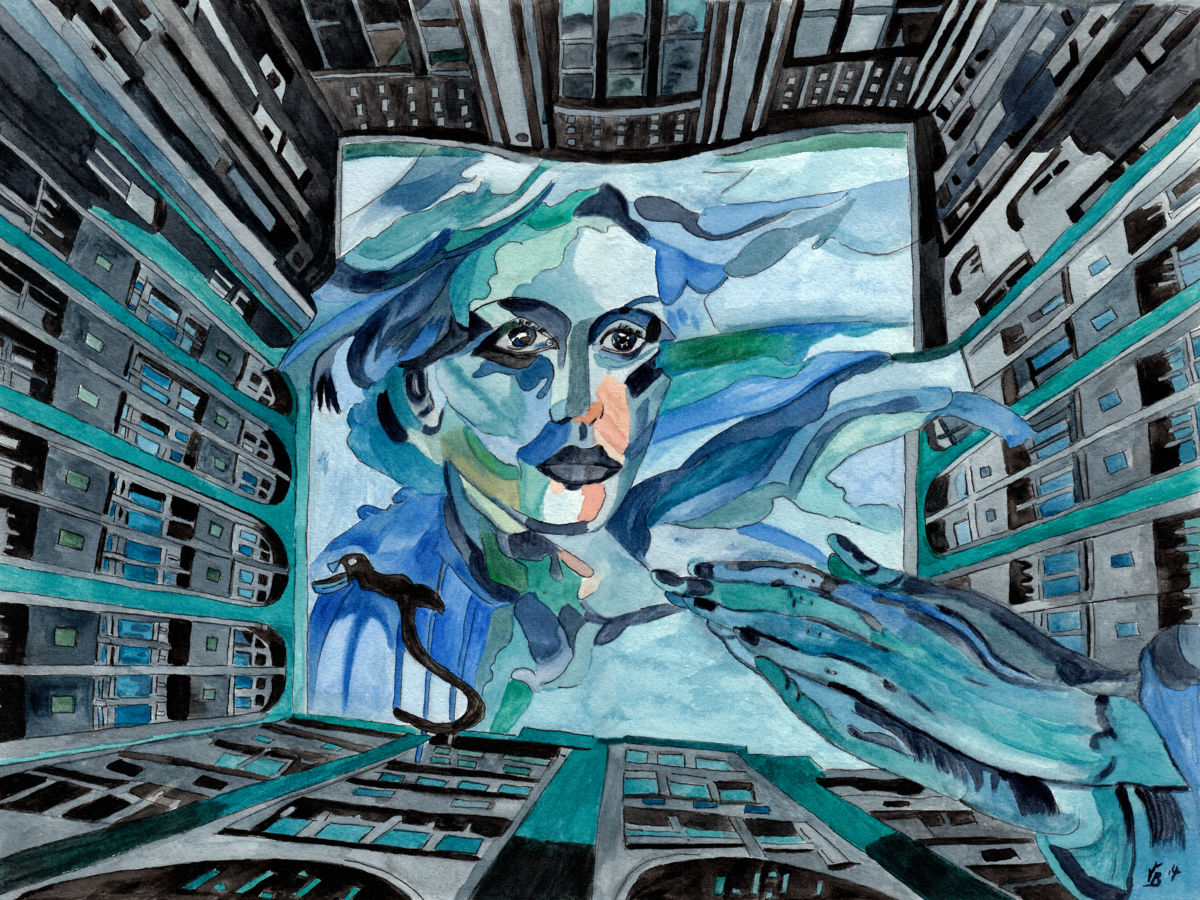 1200x900 In The Ghetto (Vera Boldt) - Ghetto Painting